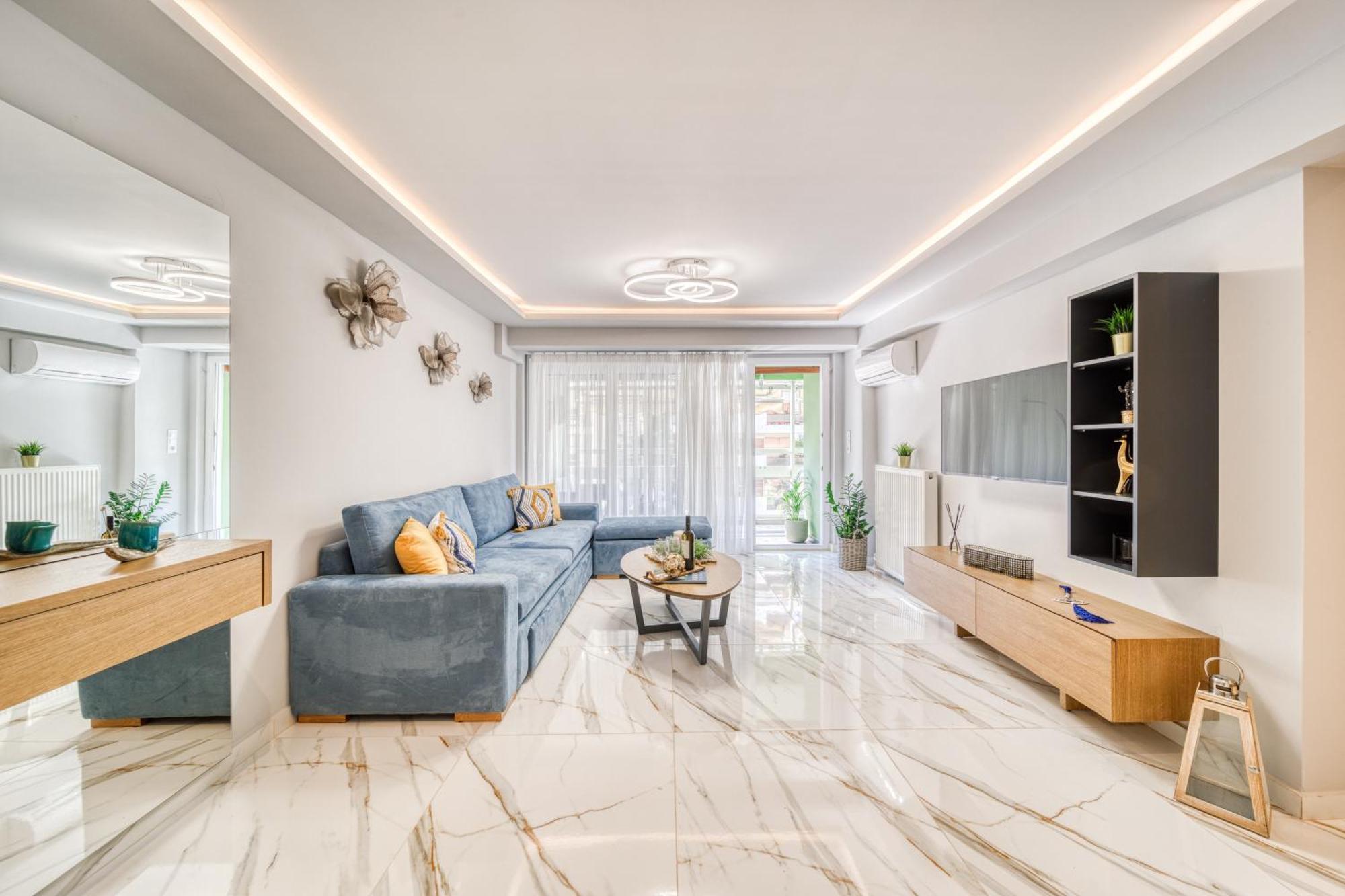 Athens Riviera, Seaview, Beachfront, Lux Apartment On Starbucks Building Eksteriør bilde