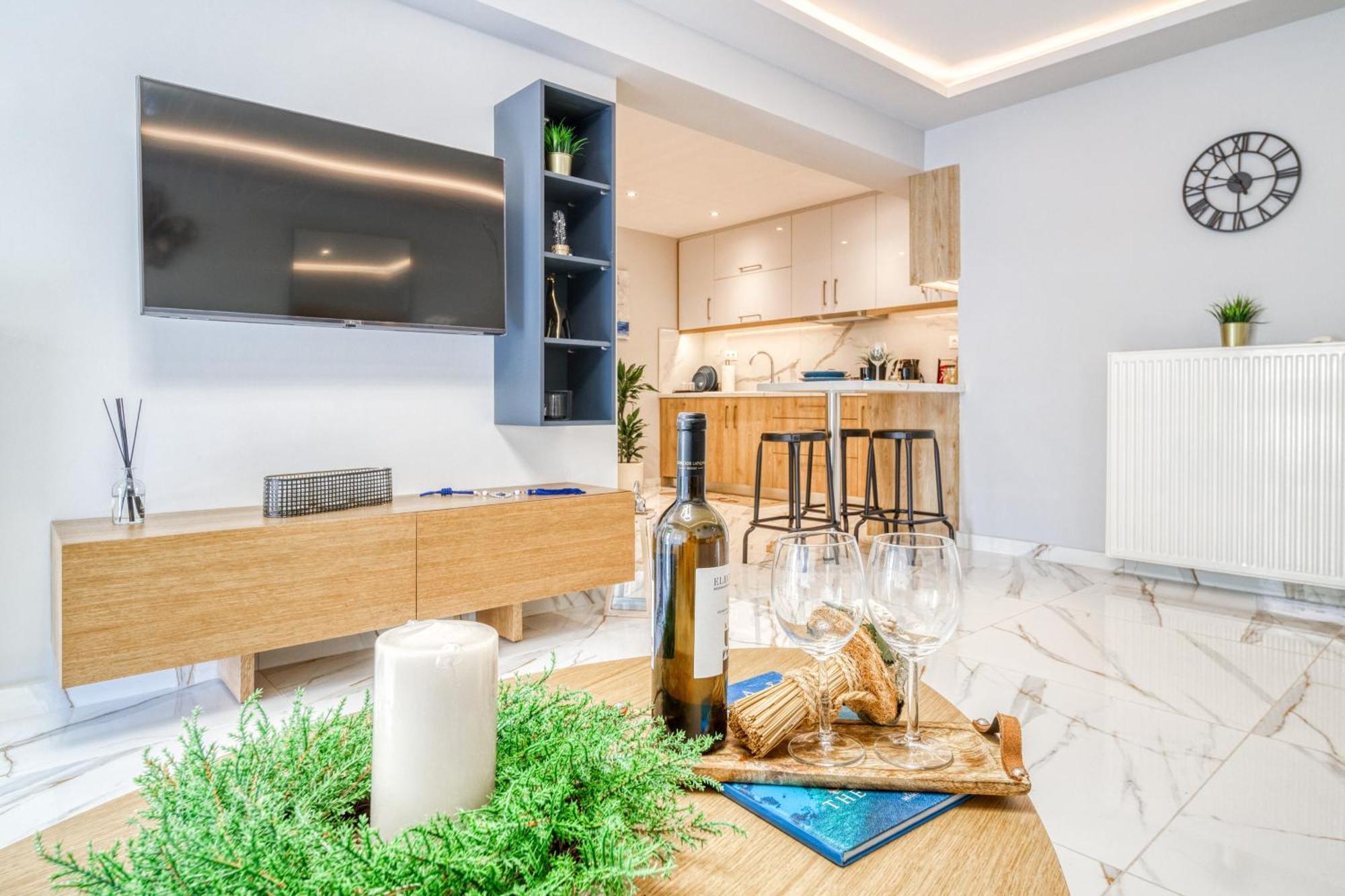 Athens Riviera, Seaview, Beachfront, Lux Apartment On Starbucks Building Eksteriør bilde